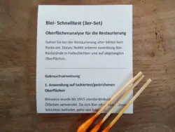 Blei Schnelltest