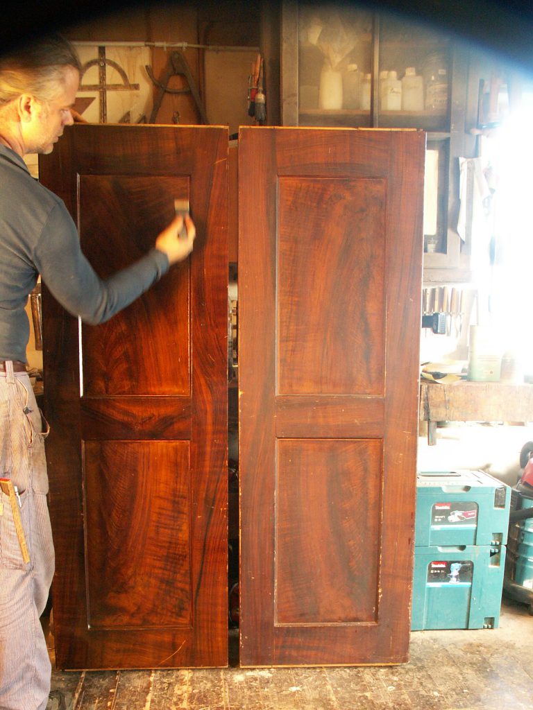 Regenerierung eines Spirituslack